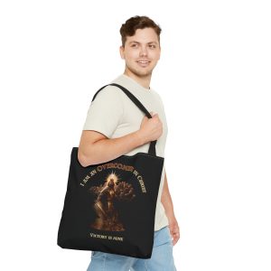 Overcomer in Christ organic Tote Bag