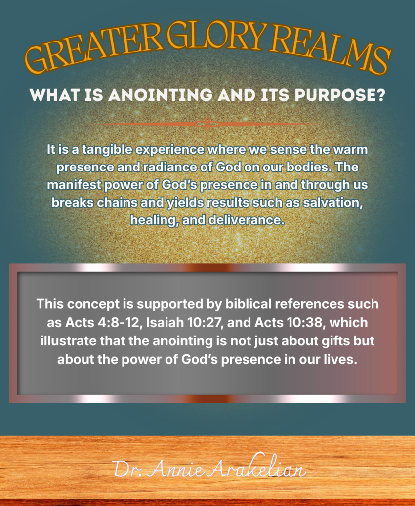 anointing and glory (2)