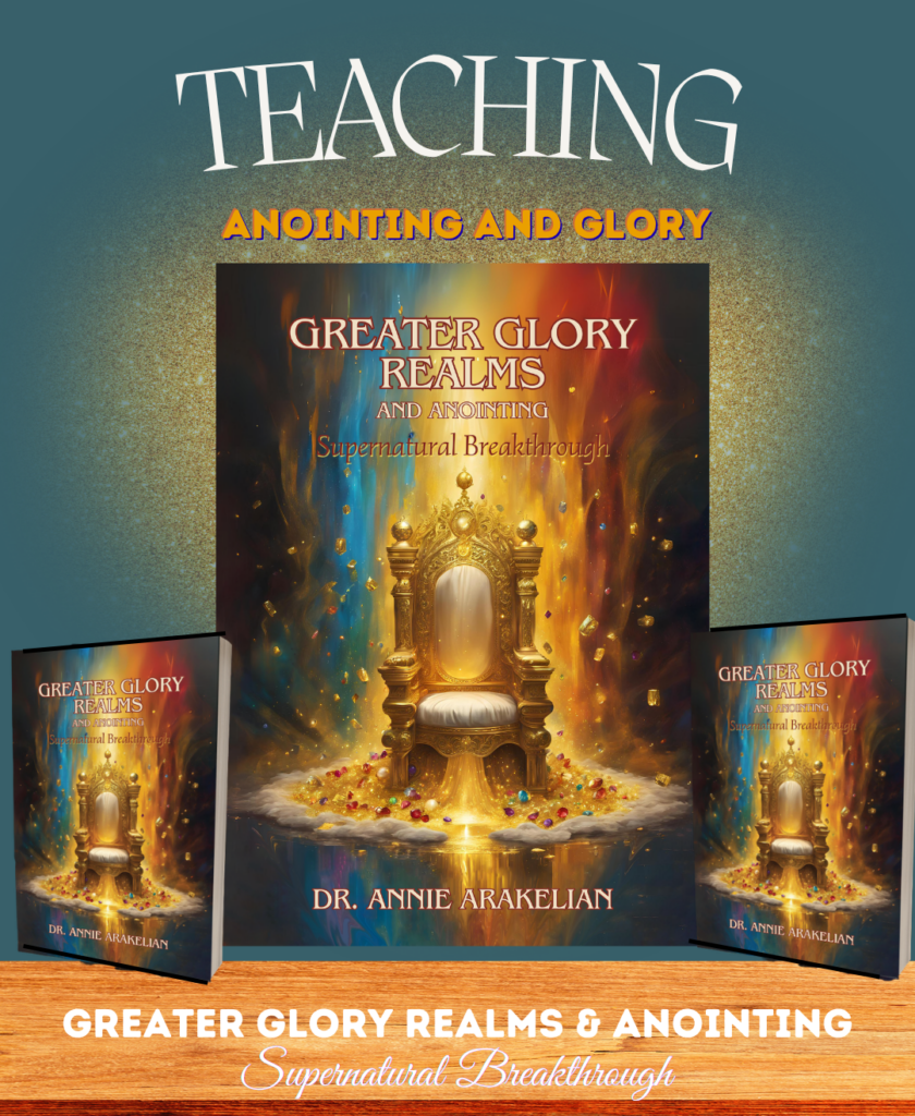 anointing and glory